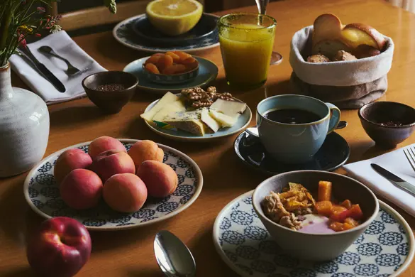 St.Petersinsel Frühstück